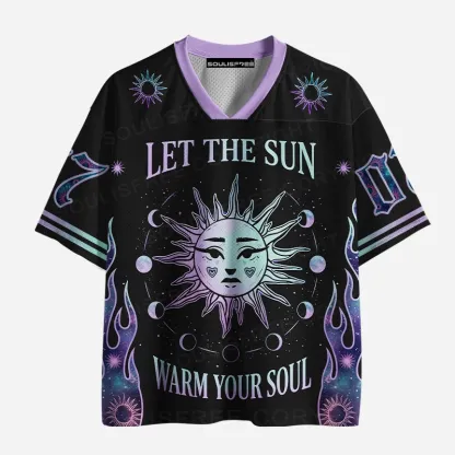 Soulisfree LET THE SUN WARM YOUR SOUL Mesh Jersey
