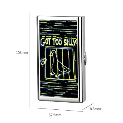 Soulisfree Got Too Silly Metal Pocket Case
