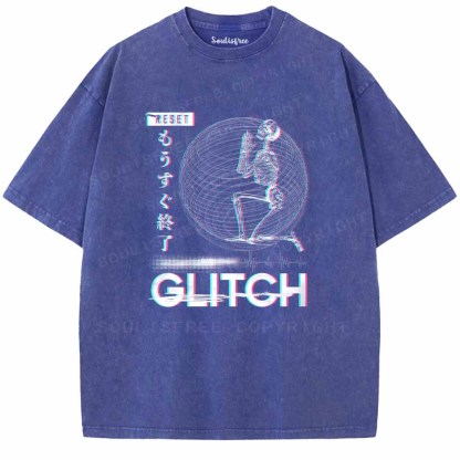 Soulisfree Glitch Reset Prayer Washed Tee