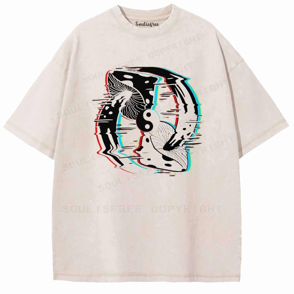 Soulisfree Two Sides, One Vibe Washed Tee