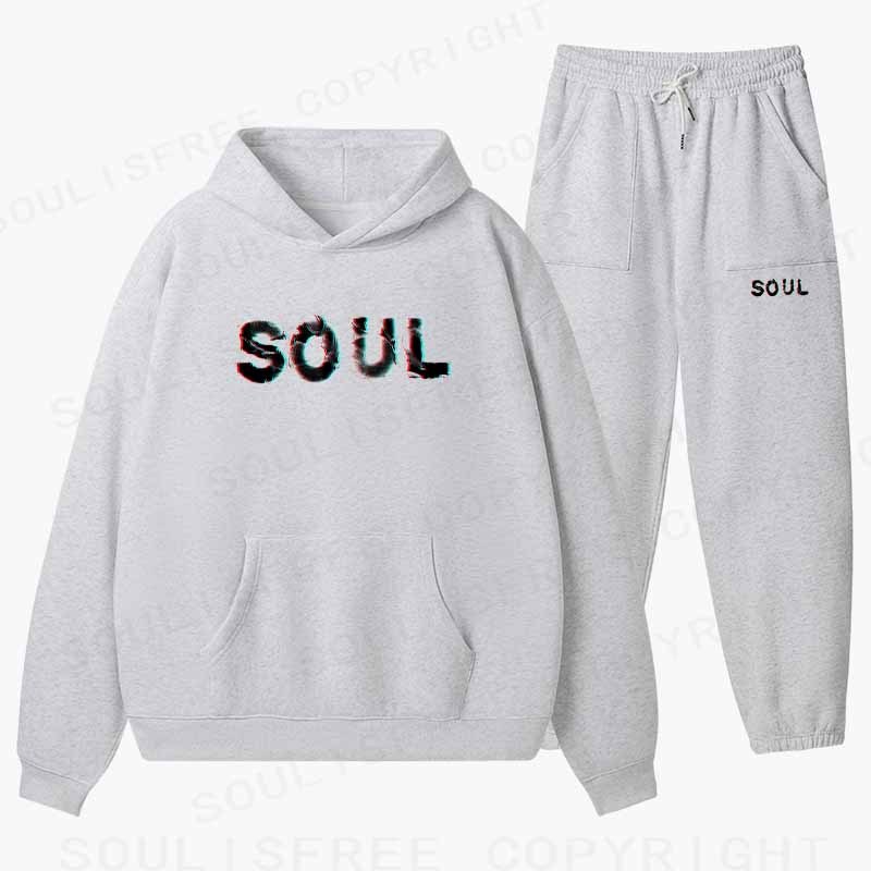 Soulisfree SOUL Cotton Fleece Hoodie Set