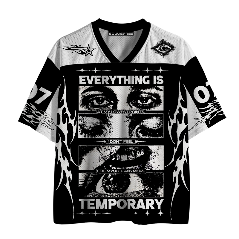 Soulisfree Lowest Points Graphic Mesh Jersey