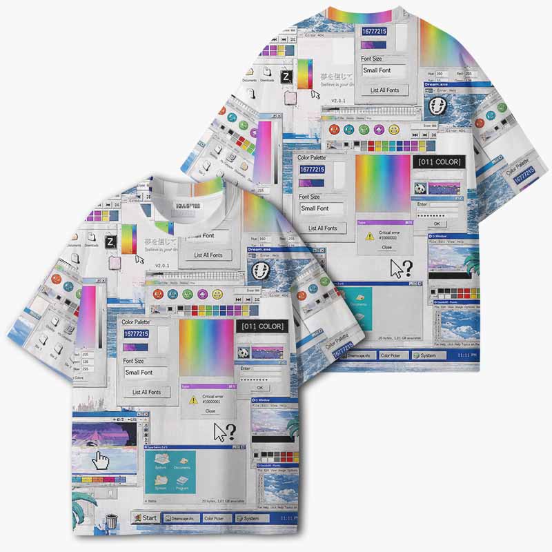Soulisfree DREAM.EXE ECO‑PERF Graphic Tee