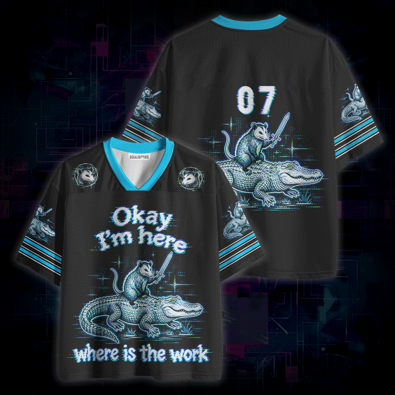 Soulisfree No Plan Just Vibes Mesh Jersey
