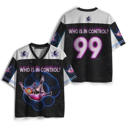 Soulisfree WHO IS IN CONTROL? Mesh Jersey