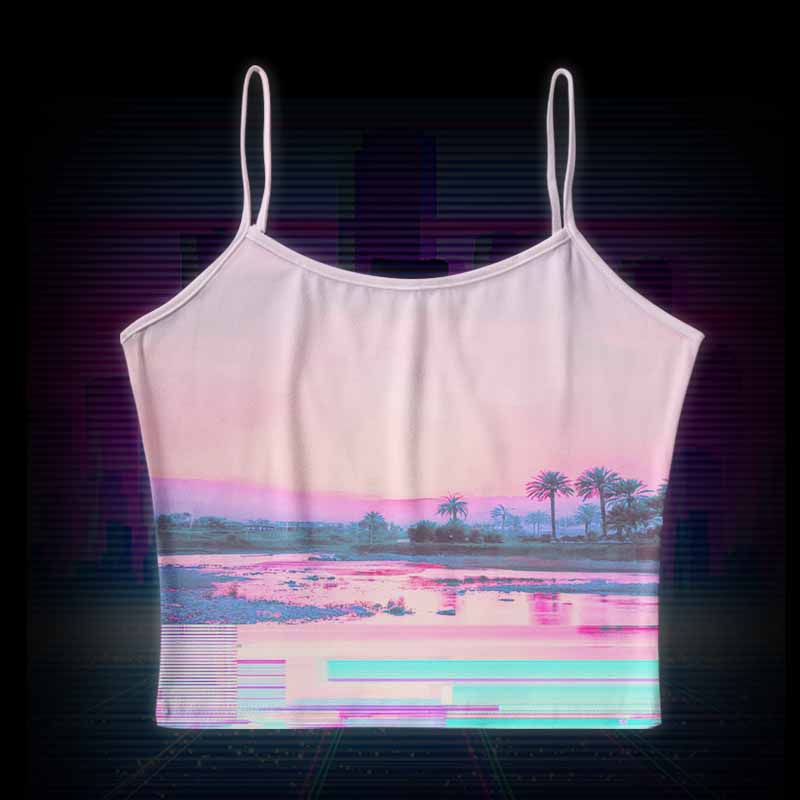 Soulisfree PASTEL HORIZON Brushed Cami