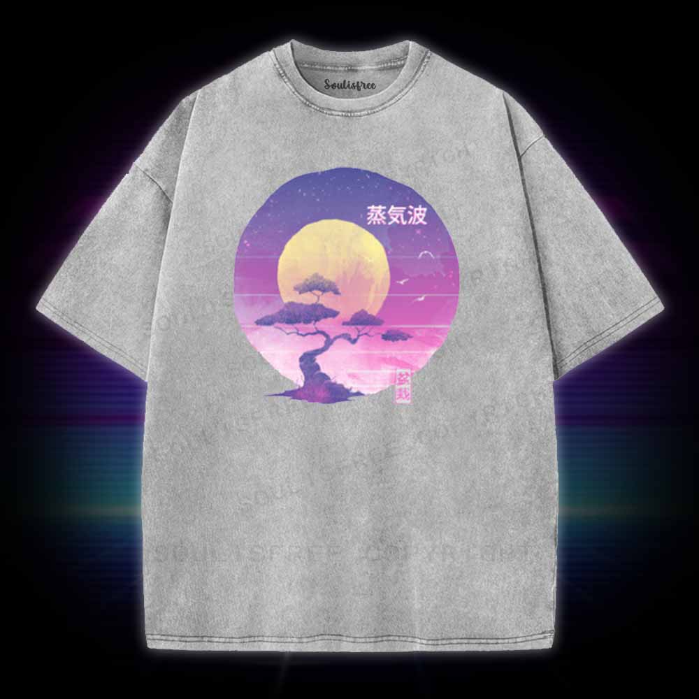 Soulisfree Bonsai Wave Washed Tee