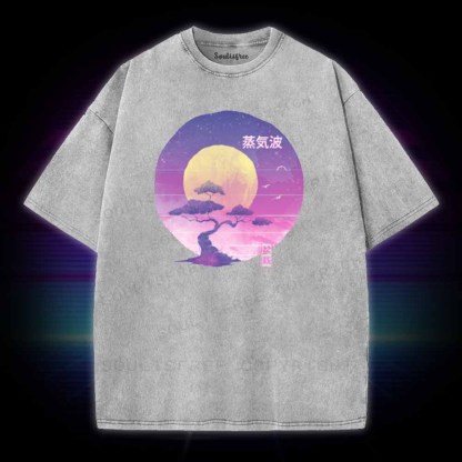 Soulisfree Bonsai Wave Washed Tee