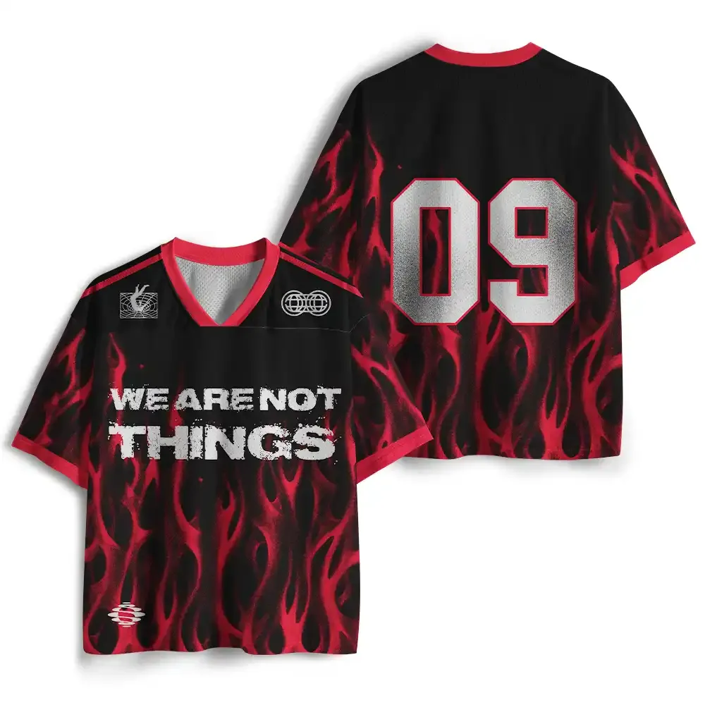 Personalized We're Not Things Mesh Jersey