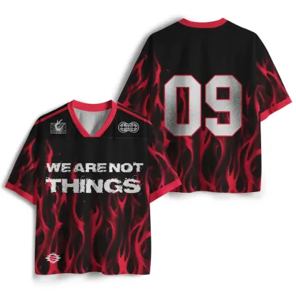 Personalized We're Not Things Mesh Jersey