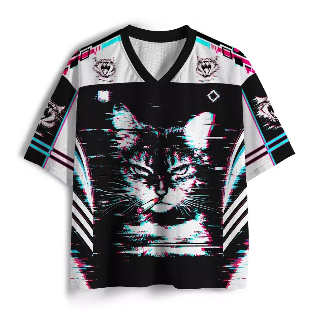 Designed Soulisfree Break the Pattern Mesh Jersey