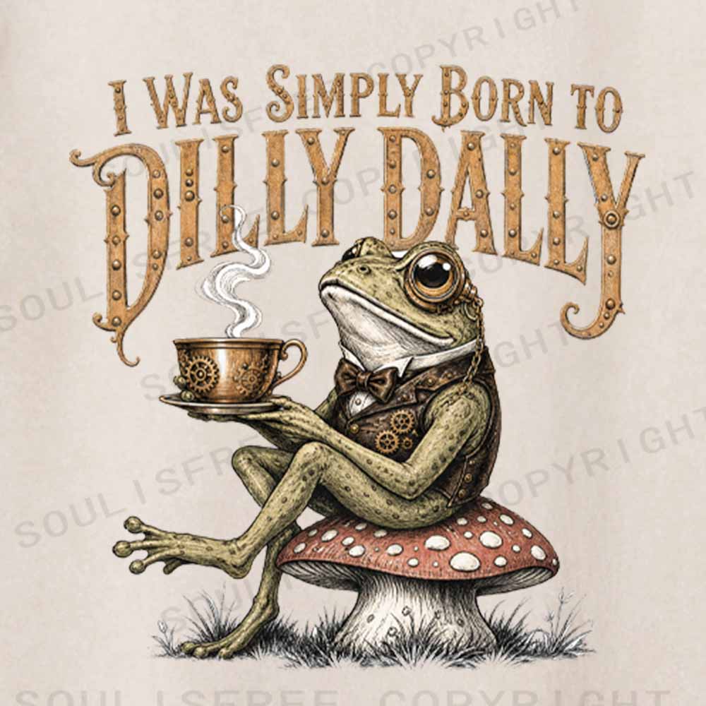 Soulisfree Born to Dilly Dally Washed Tee