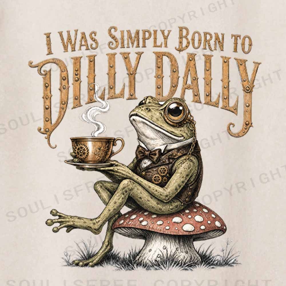 Soulisfree Born to Dilly Dally Washed Tee