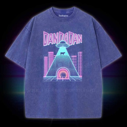 Soulisfree Dandadan Alien Washed Tee