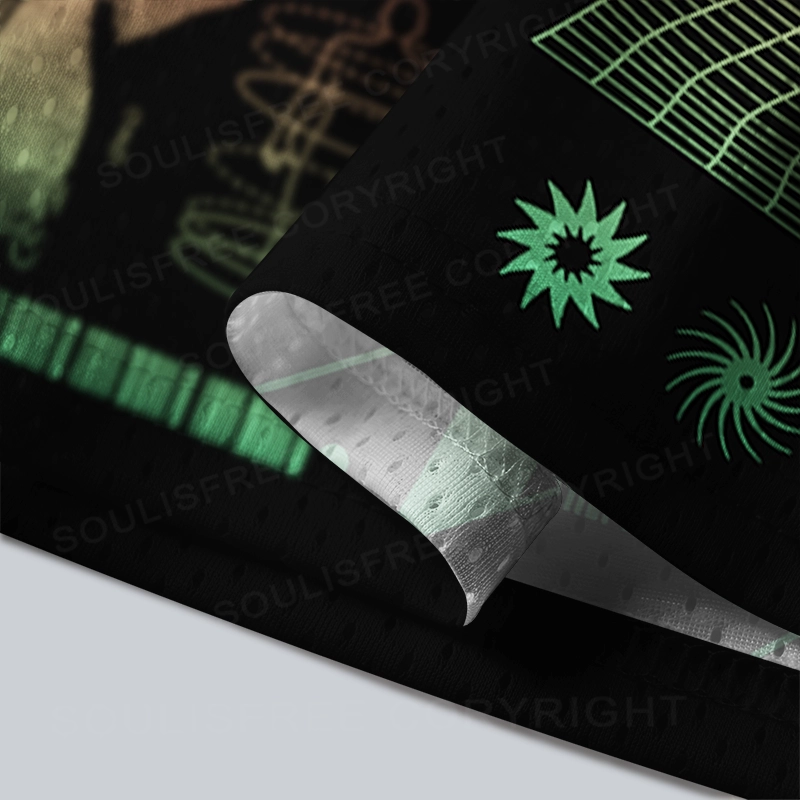 Soulisfree Saturn Dreamscape Mesh Jersey