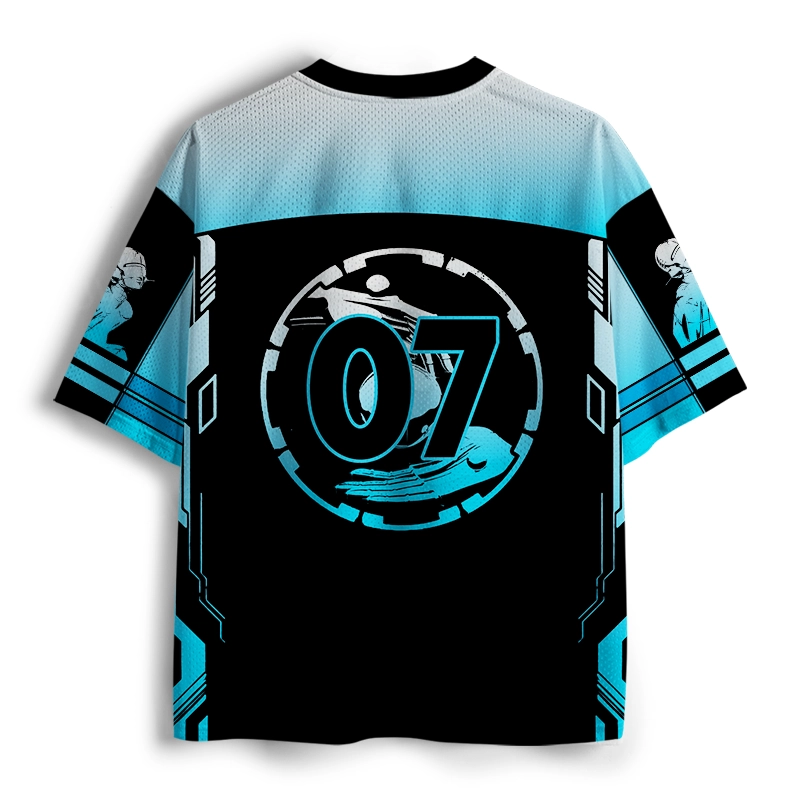 Soulisfree Cosmic Drift Aesthetic Mesh Jersey