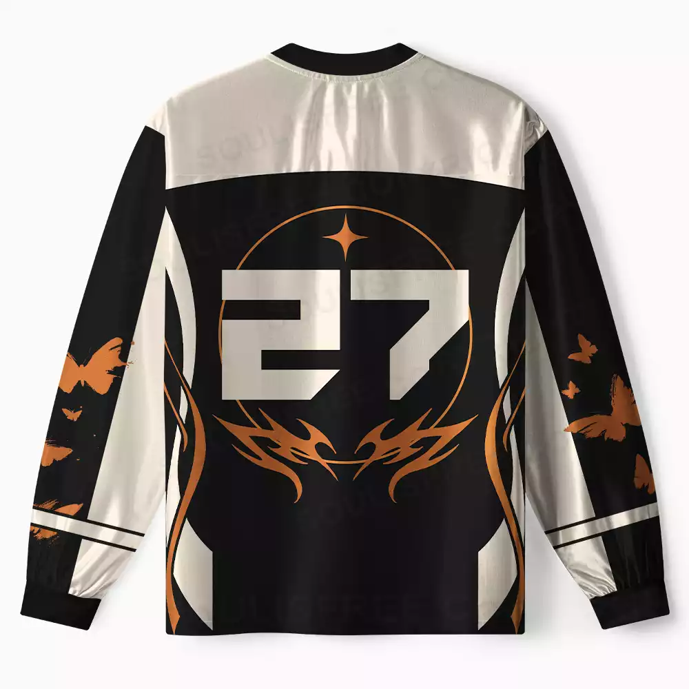 Gothic Moth Long Sleeve Jersey
