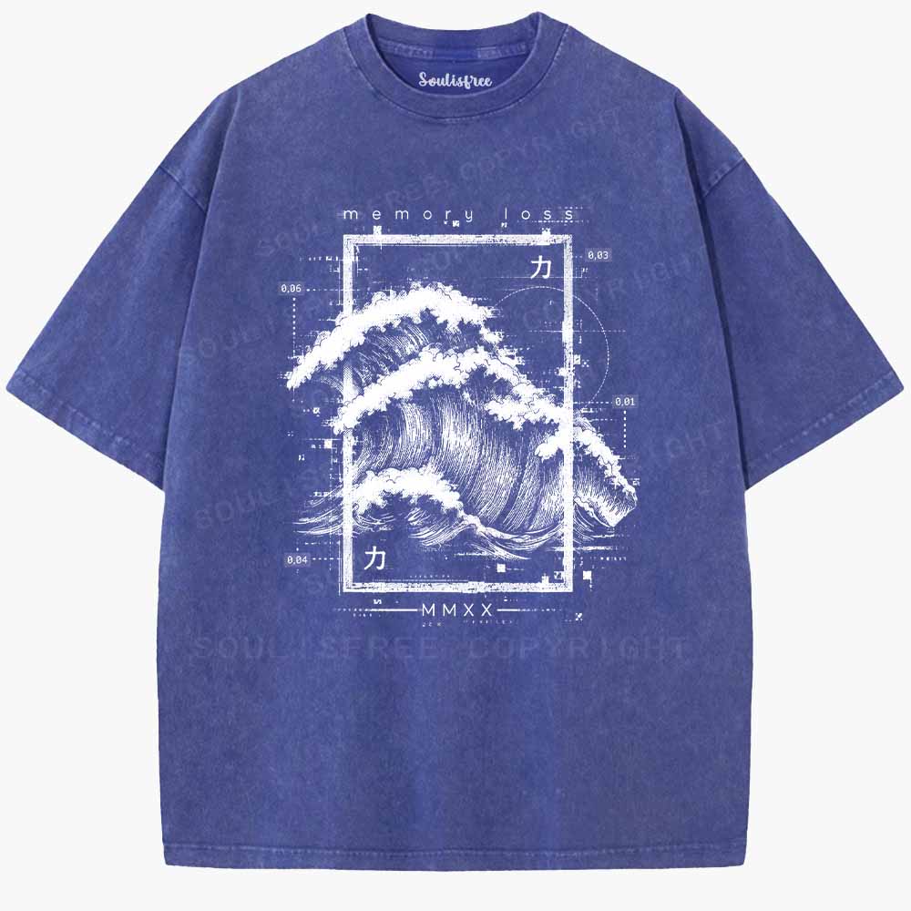 Soulisfree The Endless Wave Washed Tee