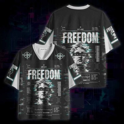 Soulisfree  Freedom Is An Illusion Mesh Jersey
