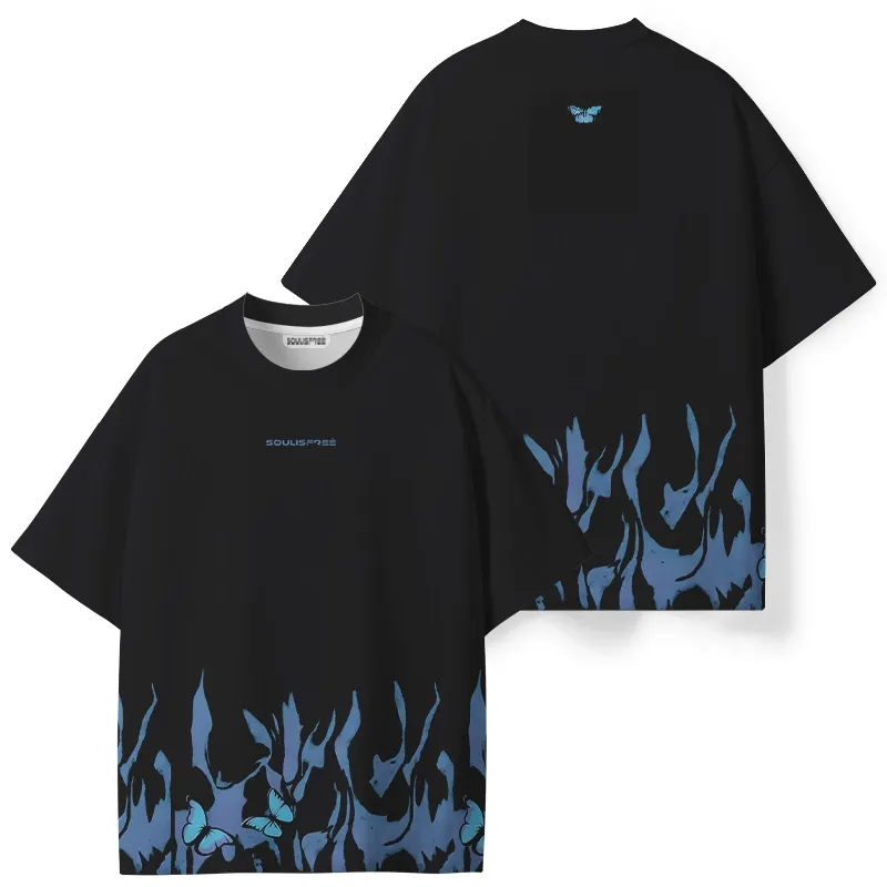 Soulisfree REBIRTH OF THE SOUL ECO‑PERF Graphic Tee