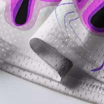 Soulisfree Broken Heart Mesh Jersey 