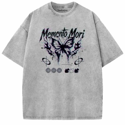 Soulisfree  Memento Mori Washed Tee
