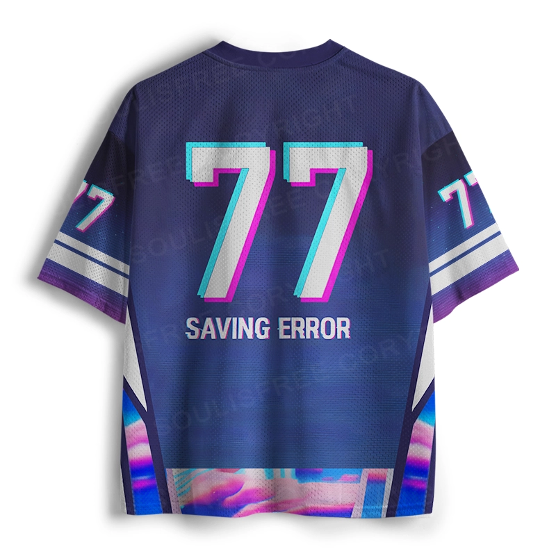 Soulisfree GLITCH IN THE HEAVENS Mesh Jersey