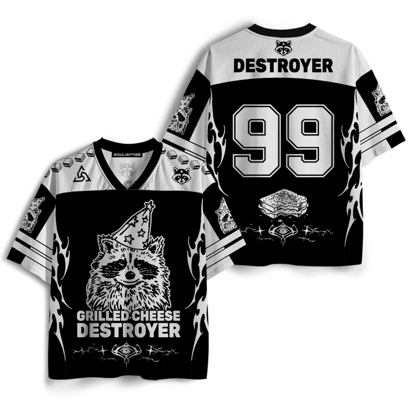 Soulisfree GRILLED CHEESE DESTROYER Mesh Jersey