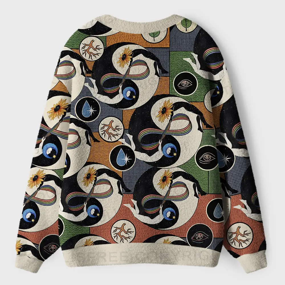 The Cosmic Connection Ugly Cardigan Sweaters