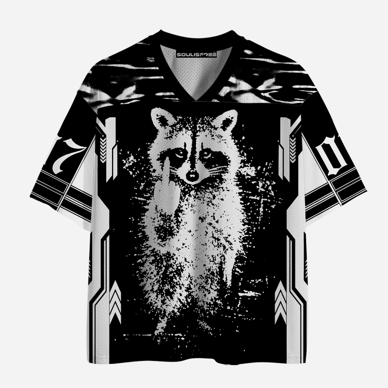 Soulisfree Future Tribe Raccoon Mesh Jersey