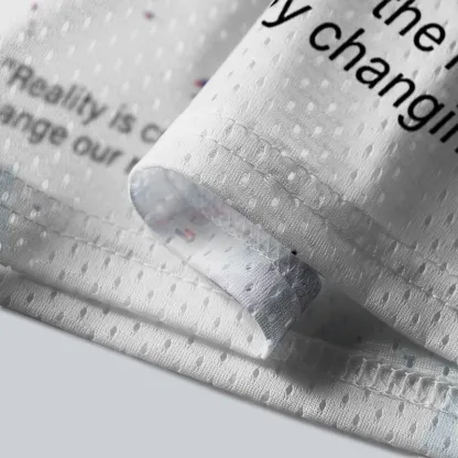 Soulisfree GLITCH YOUR REALITY Mesh Jersey