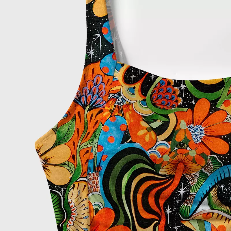 Soulisfree Floral Mirage One‑Piece Swimsuit