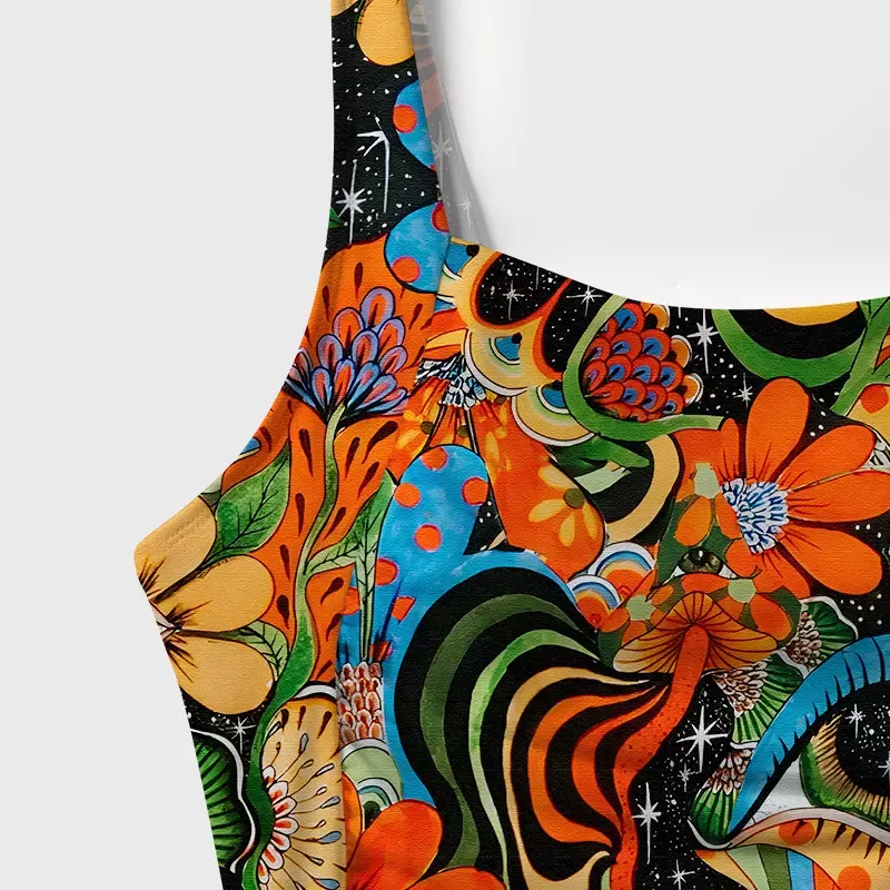 Soulisfree Floral Mirage One‑Piece Swimsuit