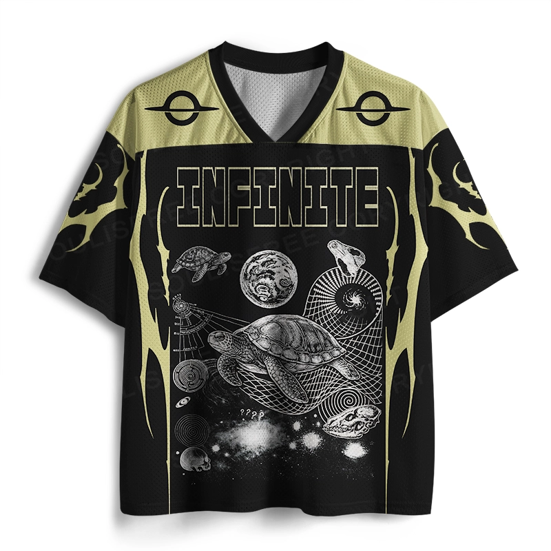 Soulisfree INFINITE Cosmic Creation Pattern Mesh Jersey
