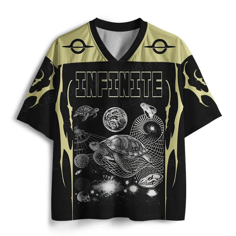 Soulisfree INFINITE Cosmic Creation Pattern Mesh Jersey