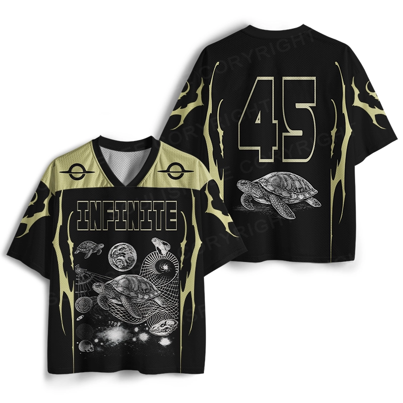 Soulisfree INFINITE Cosmic Creation Pattern Mesh Jersey