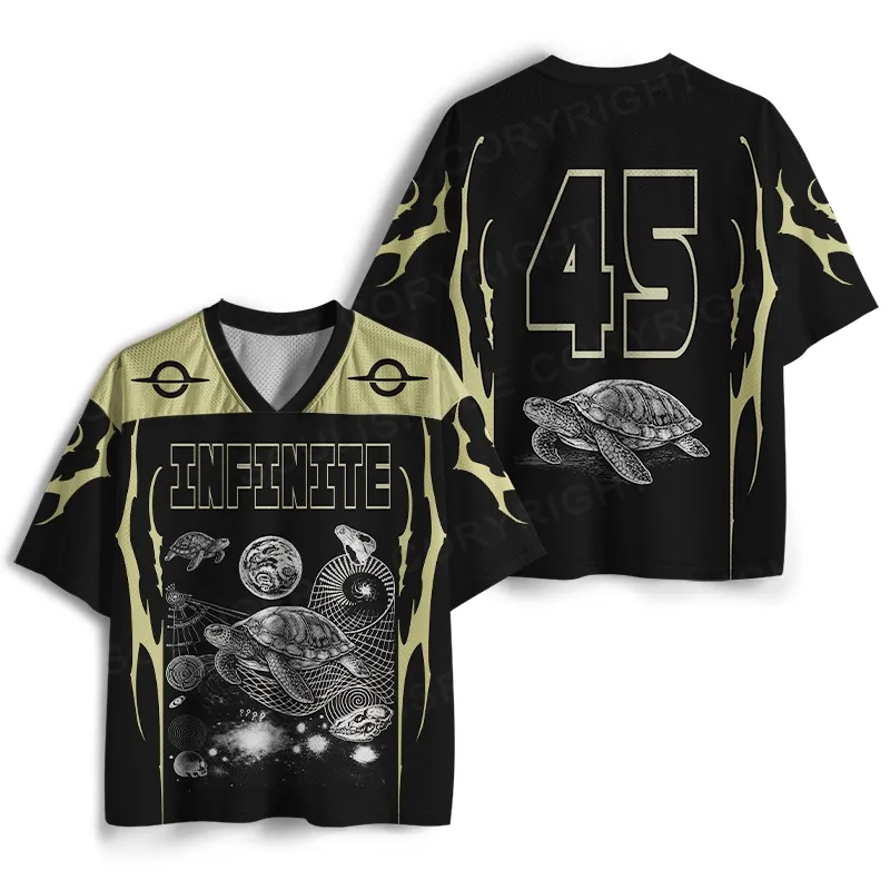 Soulisfree INFINITE Cosmic Creation Pattern Mesh Jersey