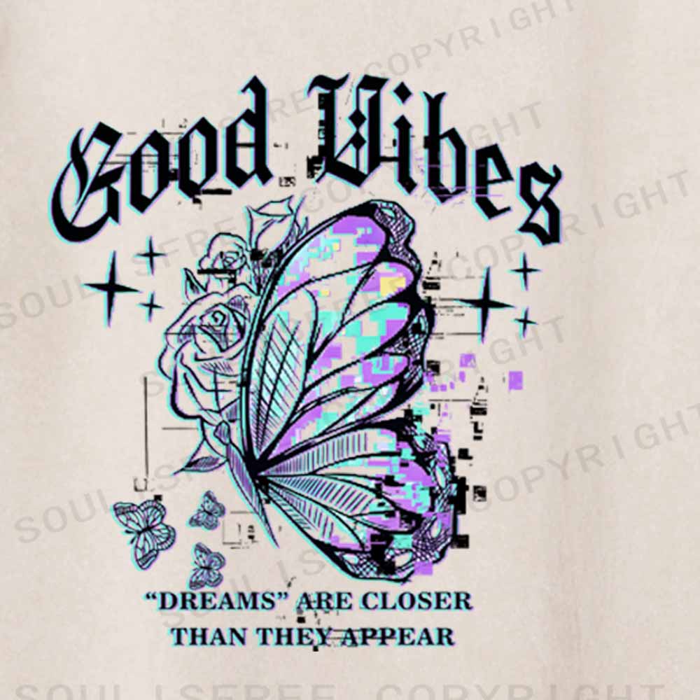 Soulisfree Good Vibes Washed Tee