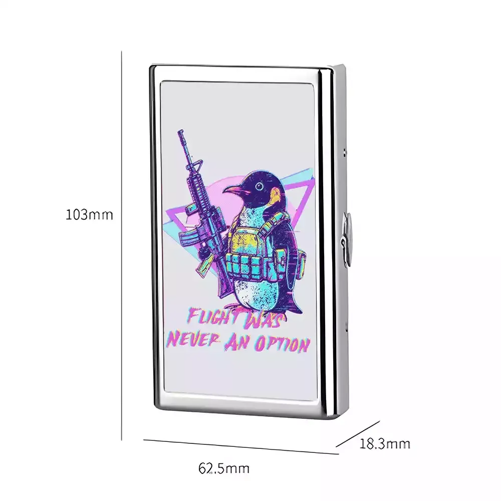 Soulisfree Flight Was Never An Option  Metal Pocket Case