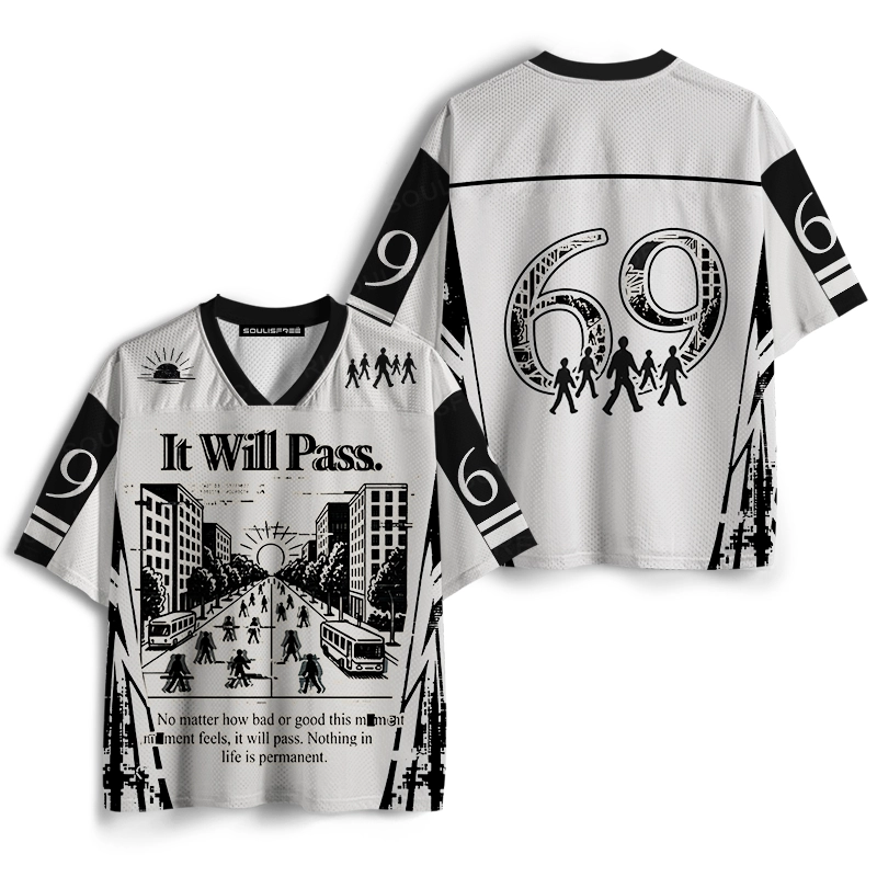 Soulisfree It Will Pass. Mesh Jersey