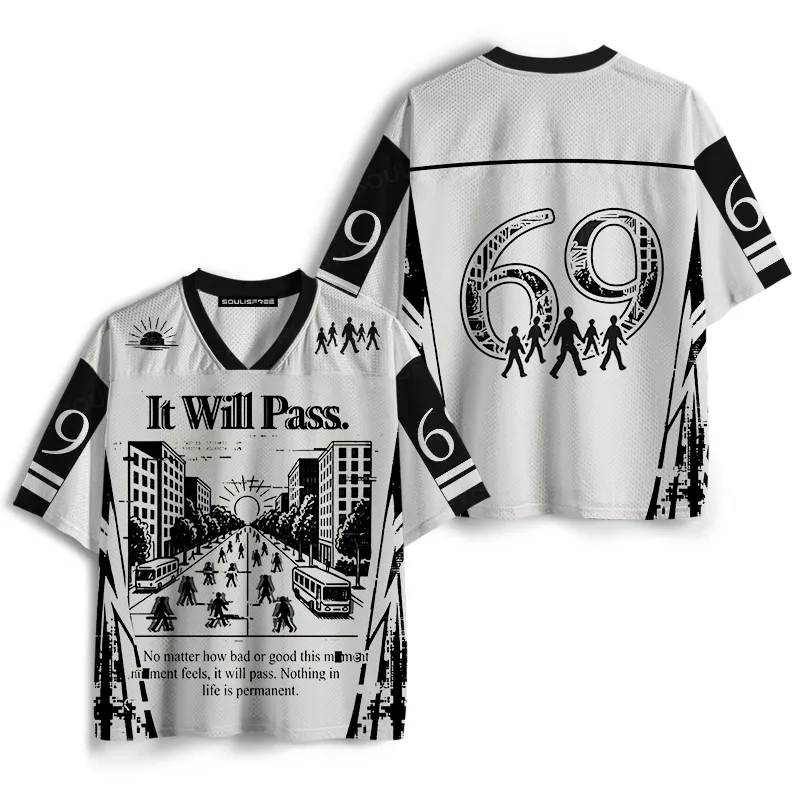 Soulisfree It Will Pass. Mesh Jersey