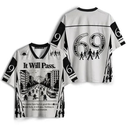 Soulisfree It Will Pass. Mesh Jersey