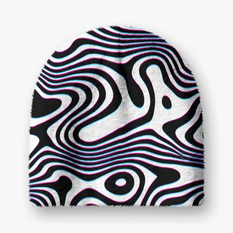 Soulisfree Go Against The Flow Fuzzy Beanie