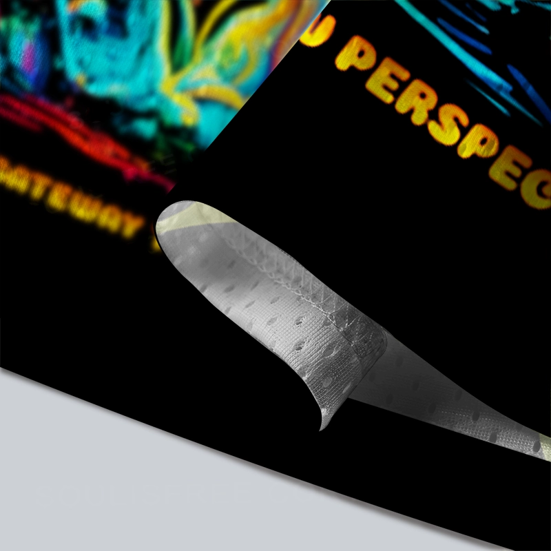 Soulisfree Enlightened Psychedelic Mushroom Gradient Mesh Jersey