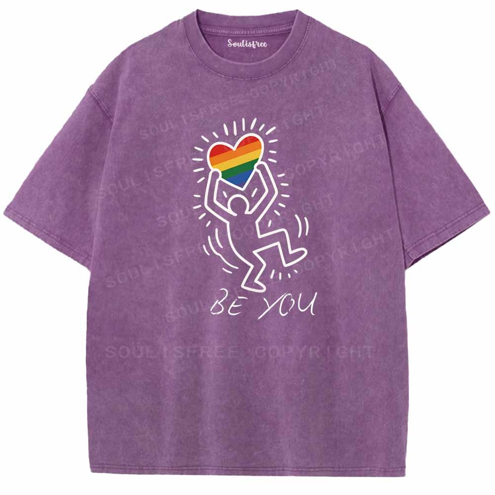 Soulisfree Be You Washed Tee