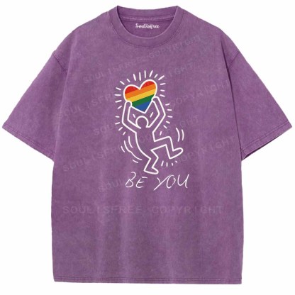 Soulisfree Be You Washed Tee