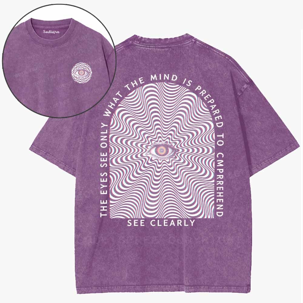 Soulisfree  The Eyes Of Perception Washed Tee