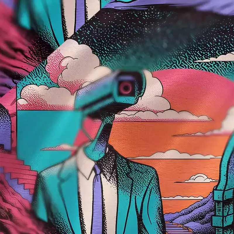 Soulisfree The Watcher in the Twilight Satin Mini Dress