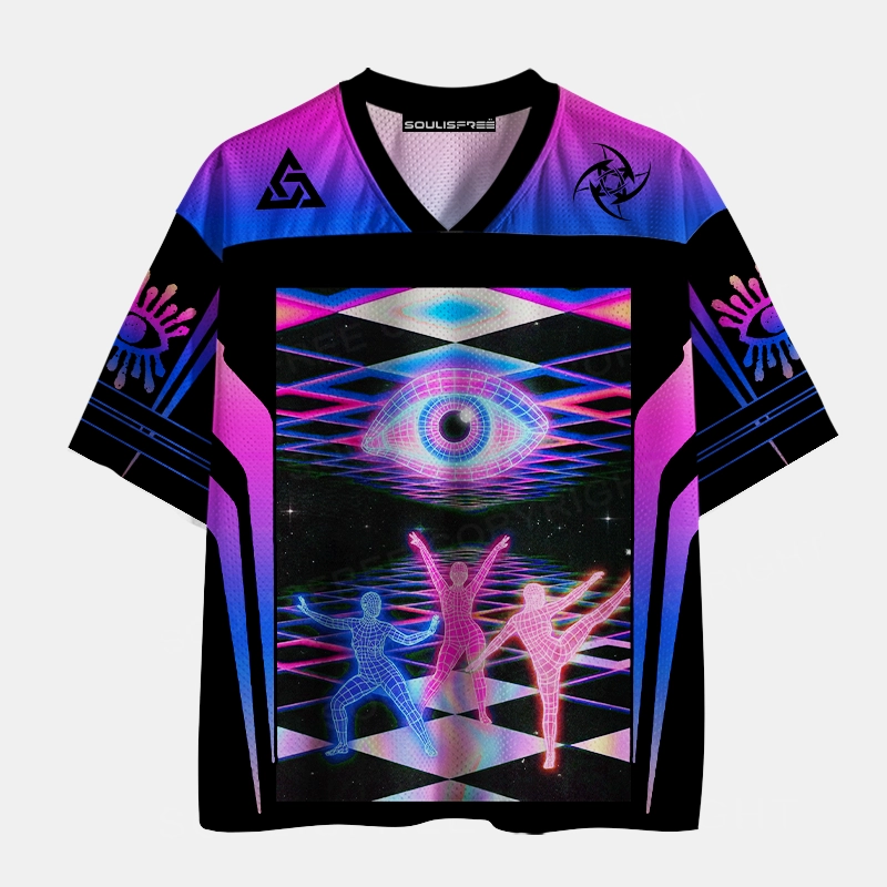 Soulisfree Dancing Under The All-Seeing Eye Mesh Jersey