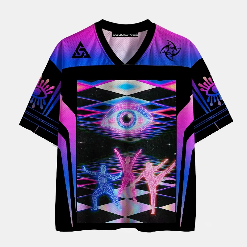 Soulisfree Dancing Under The All-Seeing Eye Mesh Jersey